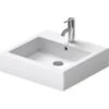 Duravit Waschbecken Vero 50 Cm Weiß Mit Überlauf + 1 Hahnloch -Home Bathroom 517512 454500000 2438 1