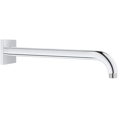 Grohe Brausearm Rainshower Chrom Ausladung 275 Mm Mit Eckiger Rosette 3 Grohe Brausearm Rainshower Chrom Ausladung 275 Mm Mit Eckiger Rosette