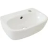 AquaSu MinoLa Handwaschbecken 36 Cm Weiß -Home Bathroom 519102 3711 1