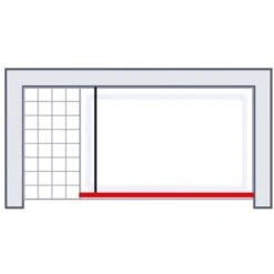 Schulte Duschwand Garant Walk In 90 X 200 Cm Chromoptik Glas Dezent -Home Bathroom 534137 2053 2