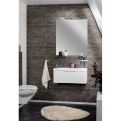 Fackelmann Design-Waschbecken 80 Cm Scera Slim Weiß -Home Bathroom 552 3254 sceraweissweiss 2