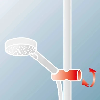 Schulte Duschsystem DuschMaster Rain Classic Rund Edelstahloptik 4 Schulte Duschsystem DuschMaster Rain Classic Rund Edelstahloptik – Bild 2