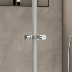 Schulte Eckeinstieg Mit Schiebetüren Sunny 180 Cm X 75-90 Cm Silber Klarglas -Home Bathroom 5777008 CU 01 1