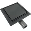 VerosanPro Duschrinne-Bodenablauf Nakia Quadratisch Matt Dunkelgrau 20 X 20 Cm -Home Bathroom 640094 4259 1