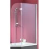 Echtglas Wannenaufsatz 2-teilig Mod. A 1.400 Mm X 800/340 Mm Glas 5 Mm -Home Bathroom 675335 3209