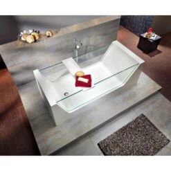 Ottofond Freistehende Badewanne Pure 181 Cm Weiß -Home Bathroom 675549 3209 4