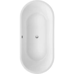 Freistehende Badewanne Carney 190 Cm X 89,5 Cm Weiß -Home Bathroom 675595 3209