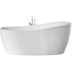 Freistehende Badewanne Aviva 180 Cm X 85 Cm Weiß 8 Freistehende Badewanne Aviva 180 Cm X 85 Cm Weiß -Home Bathroom 675616 3209 1