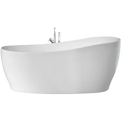 Freistehende Badewanne Aviva 180 Cm X 85 Cm Weiß 5 Freistehende Badewanne Aviva 180 Cm X 85 Cm Weiß – Bild 3