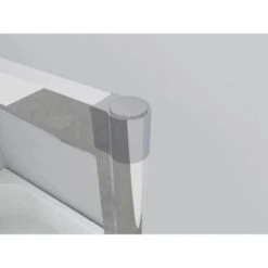 Aurlane Badewannenfaltwand Silver Comfort 166,4 Cm X 140 Cm Chrom 3-flügelig -Home Bathroom 760903 4018 5