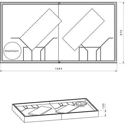 Duschwannenträger Für Ottofond Aruba 170 Cm X 90 Cm 4 Duschwannenträger Für Ottofond Aruba 170 Cm X 90 Cm – Bild 2