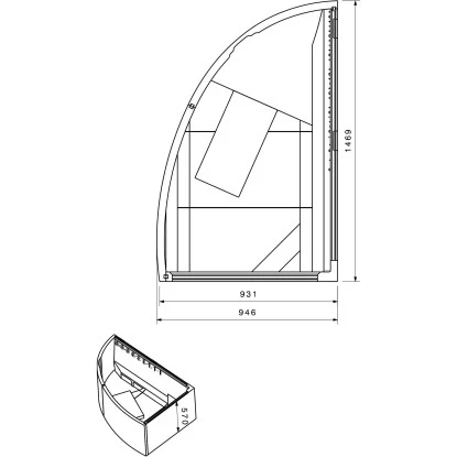 Badewannenträger Für Ottofond Salinas Eckwanne Rechts 150 Cm X 90 Cm X 40 Cm 4 Badewannenträger Für Ottofond Salinas Eckwanne Rechts 150 Cm X 90 Cm X 40 Cm – Bild 2
