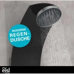 Eisl Duschpaneel Karibik 3 In 1 Mit Regendusche Sechs Massagedüsen Schwarz -Home Bathroom 7663602 2759 7