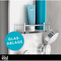 Eisl Duschpaneel Karibik 3 In 1 Mit Regendusche Sechs Massagedüsen Weiß -Home Bathroom 7663628 2759 10