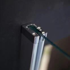 Breuer Walk-In Duschwand Panorama Chrom Klarglas 100 Cm -Home Bathroom 7684939 2570 3338 3