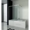 Sanotechnik Badewannenaufsatz Elite Echtglas Mit Schiebelement 140 Cm X 120 Cm 2 Sanotechnik Badewannenaufsatz Elite Echtglas Mit Schiebelement 140 Cm X 120 Cm -Home Bathroom 769148 4633 1