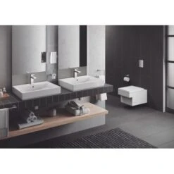 Grohe Aufsatzwaschbecken Cube Keramik 60 Cm Alpinweiß Hahnloch Überl. PureGuard -Home Bathroom 778995 4520 2