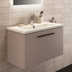 Ideal Standard Möbelwaschtisch I.life S 81 Cm Weiß 14 Ideal Standard Möbelwaschtisch I.life S 81 Cm Weiß -Home Bathroom 8014140491668 3049 AB 05