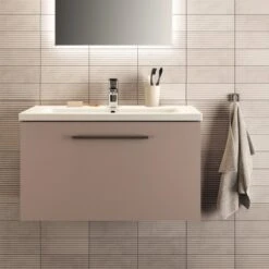 Ideal Standard Möbelwaschtisch I.life S 81 Cm Weiß 15 Ideal Standard Möbelwaschtisch I.life S 81 Cm Weiß -Home Bathroom 8014140491668 3049 AB 06