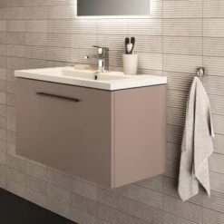 Ideal Standard Möbelwaschtisch I.life S 81 Cm Weiß 16 Ideal Standard Möbelwaschtisch I.life S 81 Cm Weiß -Home Bathroom 8014140491668 3049 AB 07