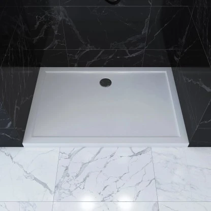 Aurlane Duschtasse "Pure" 120 X 80 Weiß 3 Aurlane Duschtasse "Pure" 120 X 80 Weiß