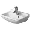 Duravit Handwaschbecken Starck 3 45 Cm Weiß Mit Hahnloch Und Überlauf -Home Bathroom 817438 1709 DU07504500A1