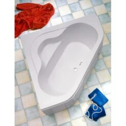 Eck-Badewanne Lucia 140 Cm Weiß -Home Bathroom 8521031 3209 1