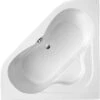 Eck-Badewanne Lucia 140 Cm Weiß 2 Eck-Badewanne Lucia 140 Cm Weiß -Home Bathroom 852103 3209