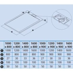 Ottofond Duschwanne Zona 1000x800/27 Mm Zementgrau 11 Ottofond Duschwanne Zona 1000x800/27 Mm Zementgrau -Home Bathroom 8714487 sk