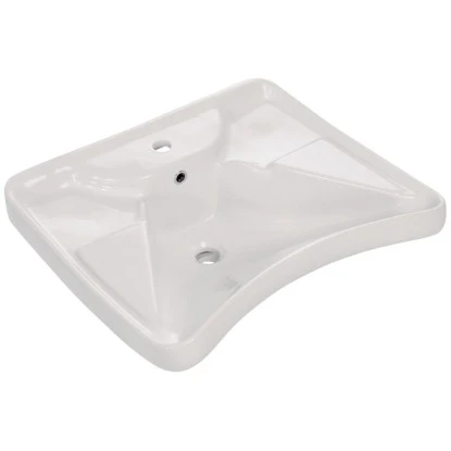 AquaSu Komfort Waschbecken 65 Cm Weiß 3 AquaSu Komfort Waschbecken 65 Cm Weiß