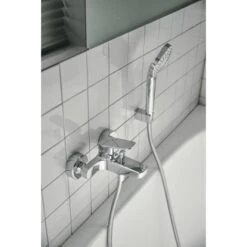 Ideal Standard Brausehalter Idealrain Atelier Chrom Eckig Für Handbrause -Home Bathroom 887368 3049 11