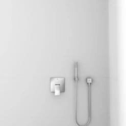 Ideal Standard Brausehalter Idealrain Atelier Chrom Eckig Für Handbrause -Home Bathroom 887368 3049 8
