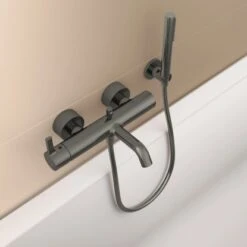 Ideal Standard Brausehalter Idealrain Atelier Grey Rund Für Handbrause 16 Ideal Standard Brausehalter Idealrain Atelier Grey Rund Für Handbrause -Home Bathroom 887392 3049 6