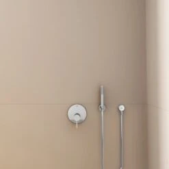 Ideal Standard Brausehalter Idealrain Atelier Chrom Rund Für Handbrause -Home Bathroom 887417 3049 5