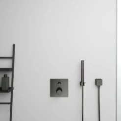 Ideal Standard Brauseschlauchanschluss Idealrain Atelier Grey Eckig Aufputz -Home Bathroom 887958 3049 5