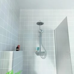 Eisl Duschset Futura Wellness Duschsystem Mit Thermostat Glasablage Chrom Grau -Home Bathroom 9002560798954 2759 0