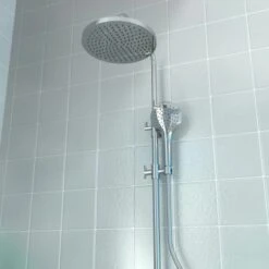 Eisl Duschset Futura Wellness Duschsystem Mit Thermostat Glasablage Chrom Grau -Home Bathroom 9002560798954 2759 11