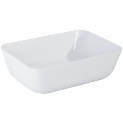 Maximus Aufsatzwaschbecken Reni 45,5 Cm Keramik Weiß 3 Maximus Aufsatzwaschbecken Reni 45,5 Cm Keramik Weiß