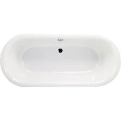 Sanitop-WingerothDuobadewanne Ovo Solo 180 Cm Weiß Freistehend Ohne Schürze 9 Sanitop-WingerothDuobadewanne Ovo Solo 180 Cm Weiß Freistehend Ohne Schürze -Home Bathroom 915160 3711 1