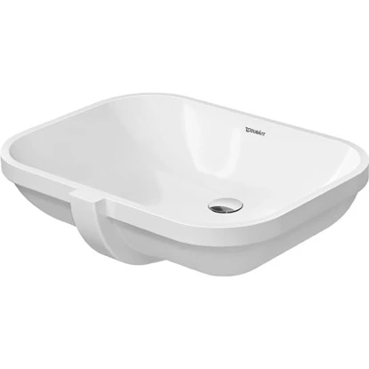 Duravit Einbauwaschbecken D-Code 59 Cm Mit Überlauf 3 Duravit Einbauwaschbecken D-Code 59 Cm Mit Überlauf