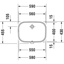 Duravit Einbauwaschbecken D-Code 59 Cm Mit Überlauf 6 Duravit Einbauwaschbecken D-Code 59 Cm Mit Überlauf -Home Bathroom 946927 4123 033856d