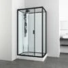 Sanotechnik Komplettdusche Epic Schwarz 225 Cm X 120 Cm X 80 Cm -Home Bathroom 952529 4633 CL52 1