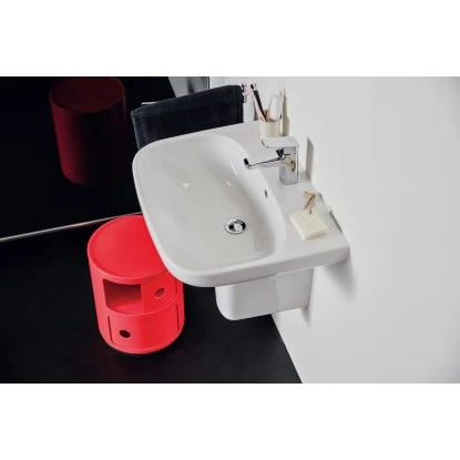 Ideal Standard Waschtisch I.life A 60x48 Cm 1 Hahnloch Mit Überlauf Weiß 12 Ideal Standard Waschtisch I.life A 60x48 Cm 1 Hahnloch Mit Überlauf Weiß – Bild 10