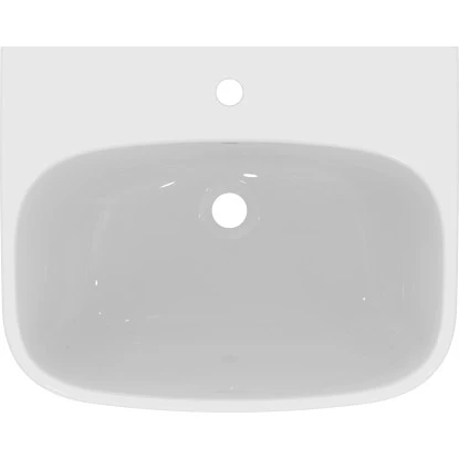 Ideal Standard Waschtisch I.life A 60x48 Cm 1 Hahnloch Mit Überlauf Weiß 4 Ideal Standard Waschtisch I.life A 60x48 Cm 1 Hahnloch Mit Überlauf Weiß – Bild 2