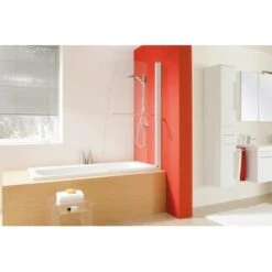 Badewannenaufsatz Carra I Weiß -Home Bathroom badewannenaufsatz carra 1 1