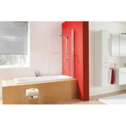 Badewannenaufsatz Carra II Chrom -Home Bathroom badewannenaufsatz carra 1 2