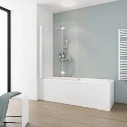 Schulte Badewannenaufsatz Weiß 140x112 Cm -Home Bathroom omfort 2tlg D3353 04 50 21