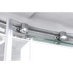 Sanotechnik Komplettduschkabine Trend 2 Chrom-Optik 210 Cm X 90 Cm -Home Bathroom plettduschkabine trend 2 2