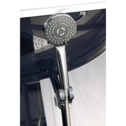 Sanotechnik Komplettduschkabine Trend 2 Chrom-Optik 210 Cm X 90 Cm -Home Bathroom plettduschkabine trend 2 3