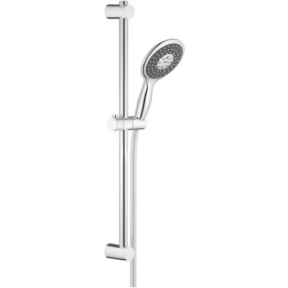 Grohe Brausestangen-Set Vitalio Rain 130 Chrom 4+ Strahlarten 3 Grohe Brausestangen-Set Vitalio Rain 130 Chrom 4+ Strahlarten